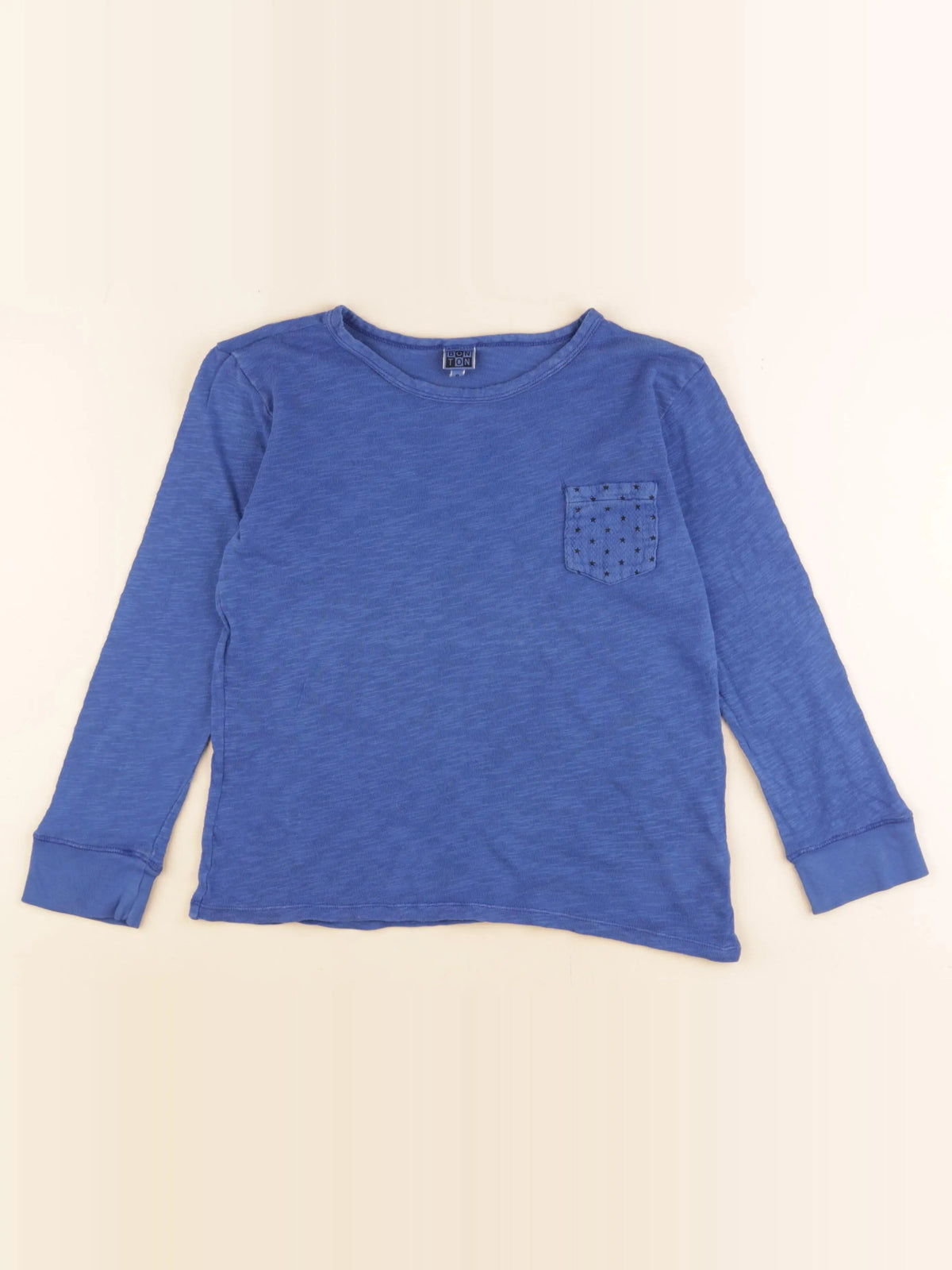 Bonton - tee-shirt bleu - 8 ans