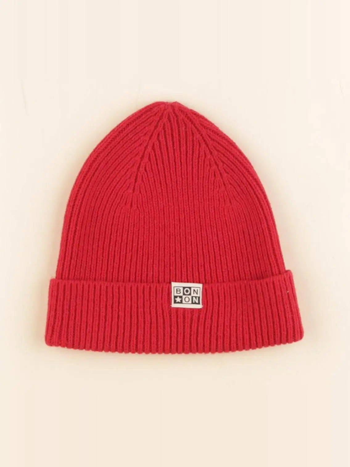 Bonton - bonnet rouge - 10 ans