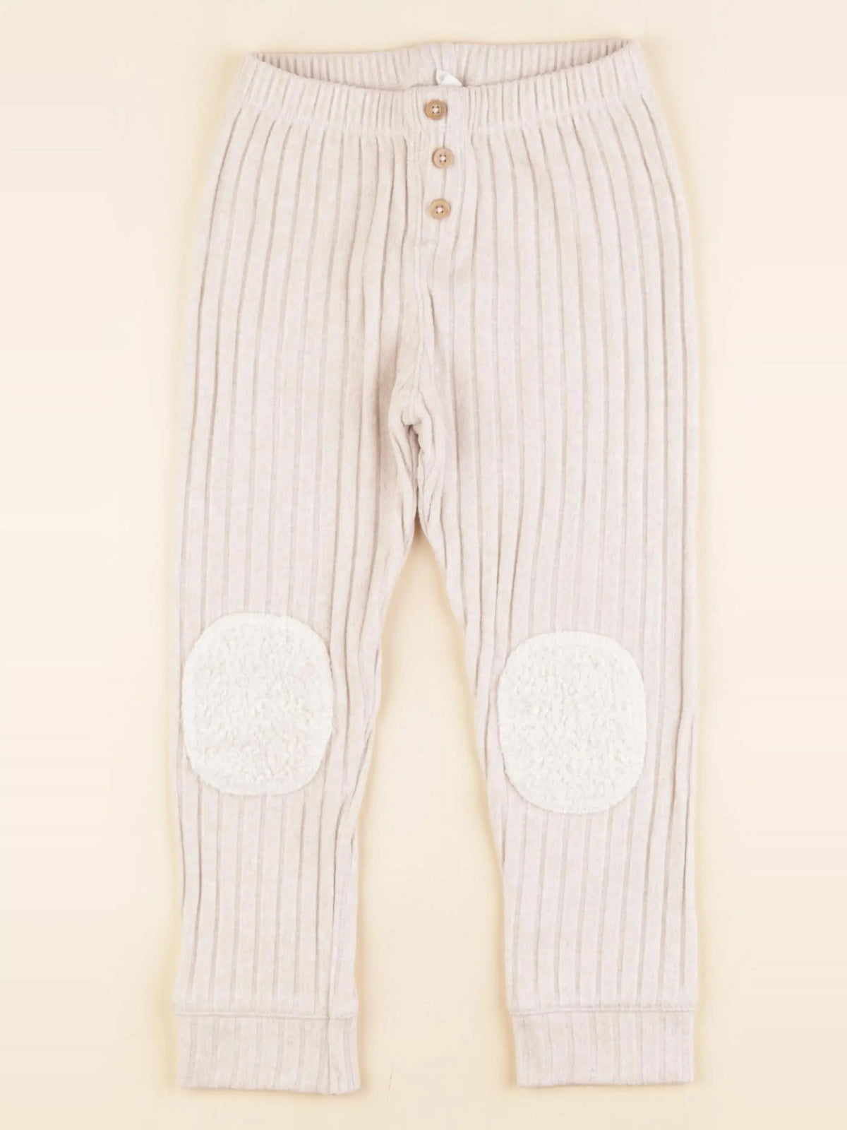 Zara - legging beige - 4/5 ans