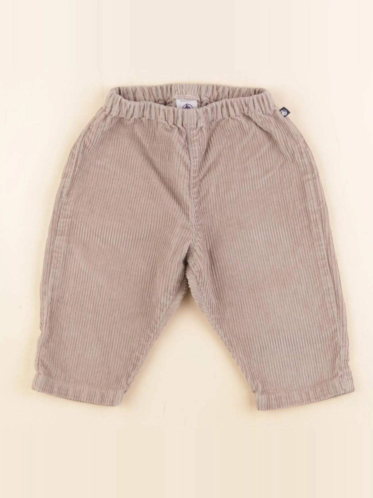 Petit Bateau - pantalon beige - 12 mois