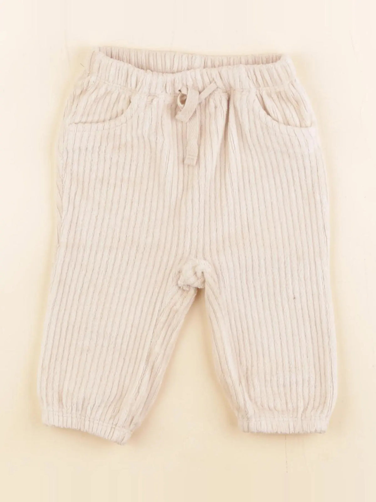 Tape à l'oeil - pantalon beige - 9 mois