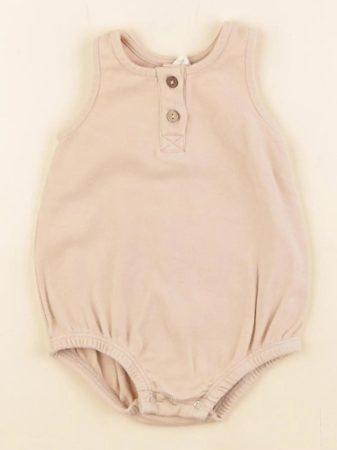 Quincy Mae - combinaison beige - 0/3 mois