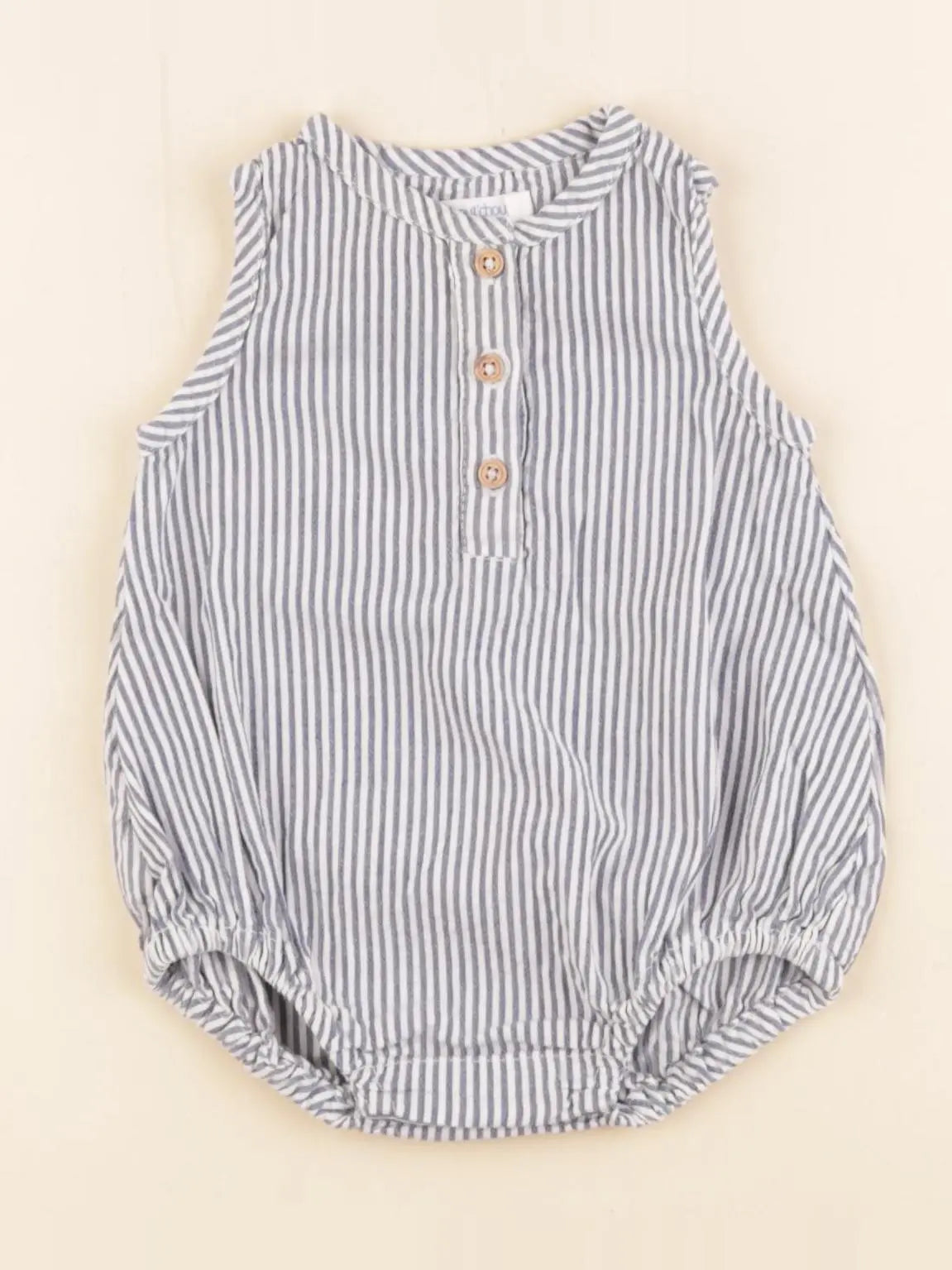 Boutchou - combinaison bleu - 1 mois