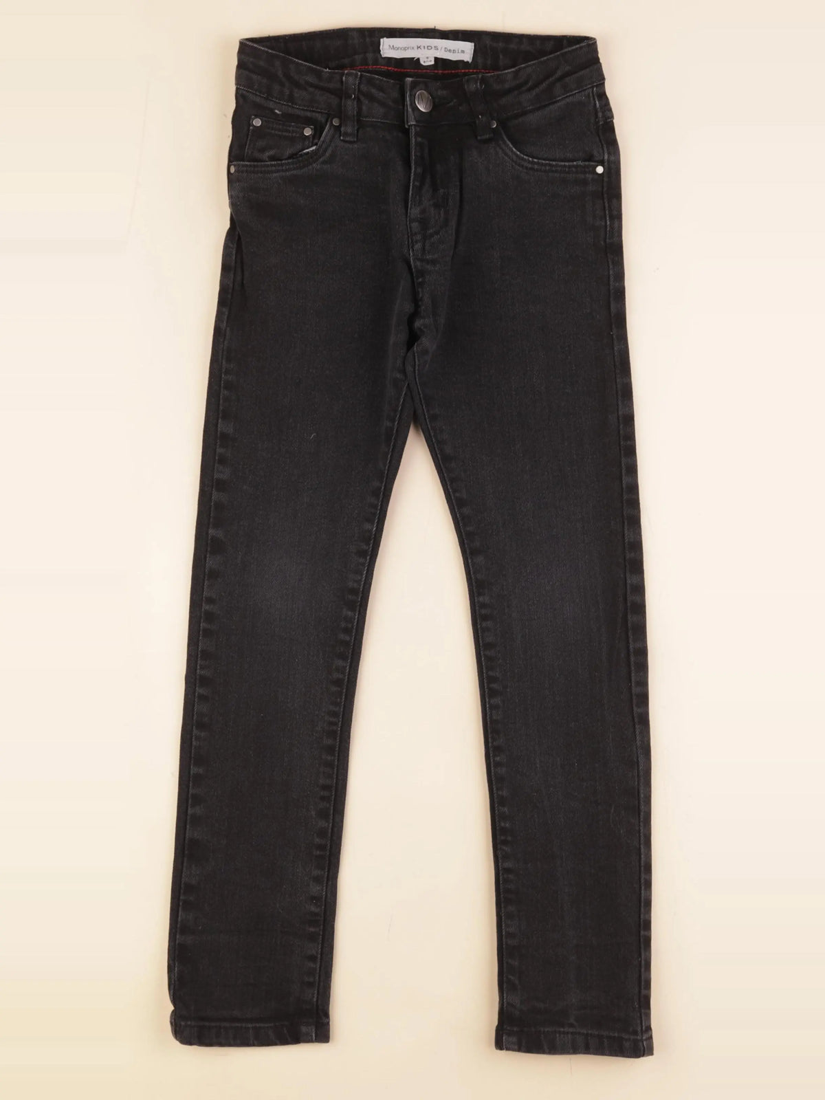 Monoprix - jean gris - 8 ans
