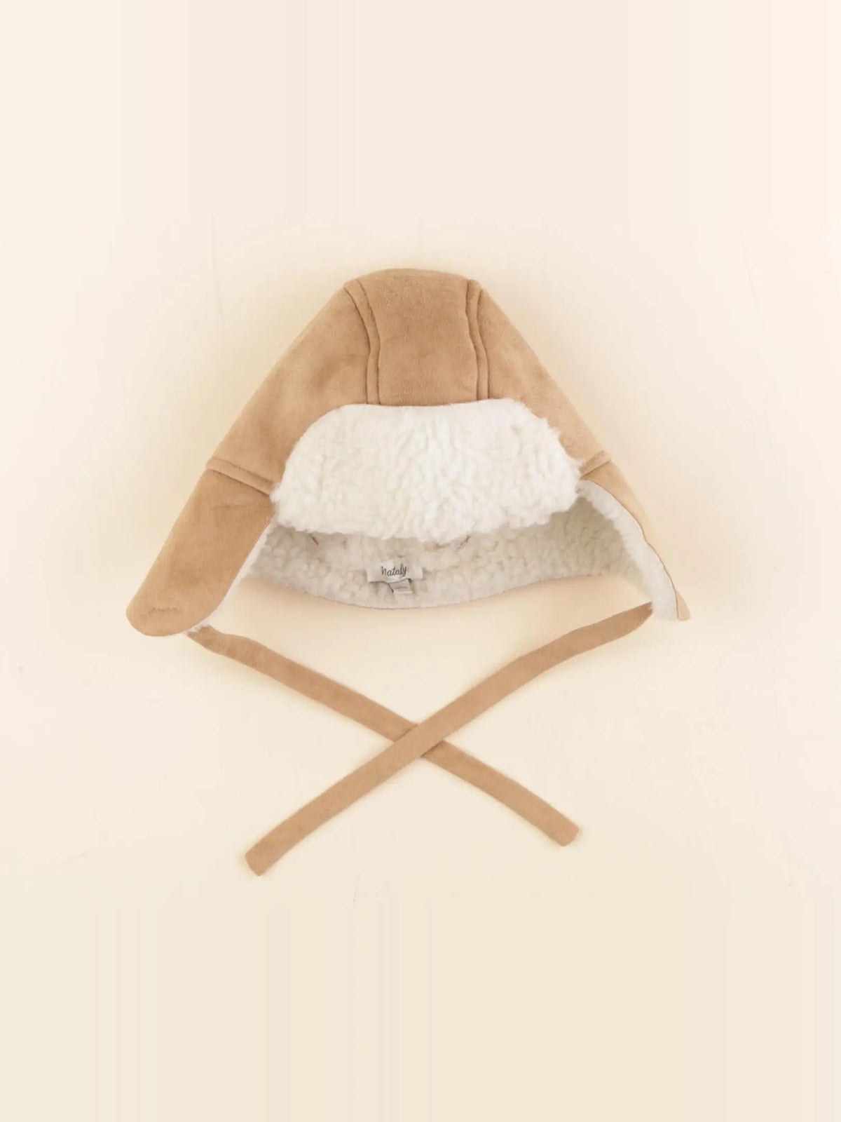 Natalys - bonnet marron - 6/9 mois