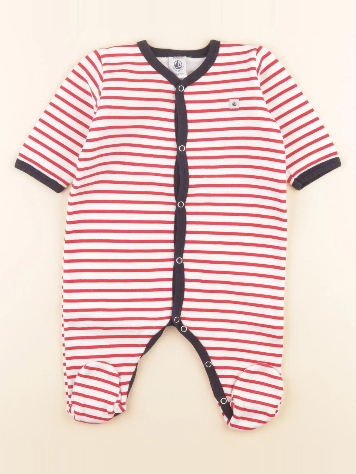 Petit Bateau - pyjama coton multicolore - 3 mois