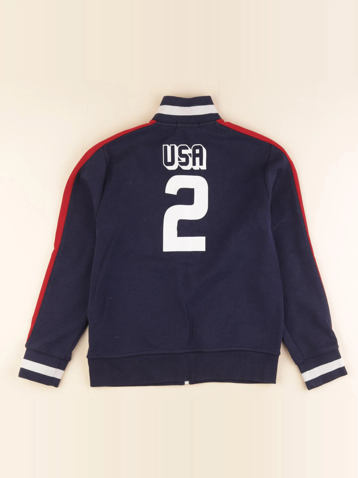 Ralph Lauren - sweat bleu, rouge - 10/12 ans