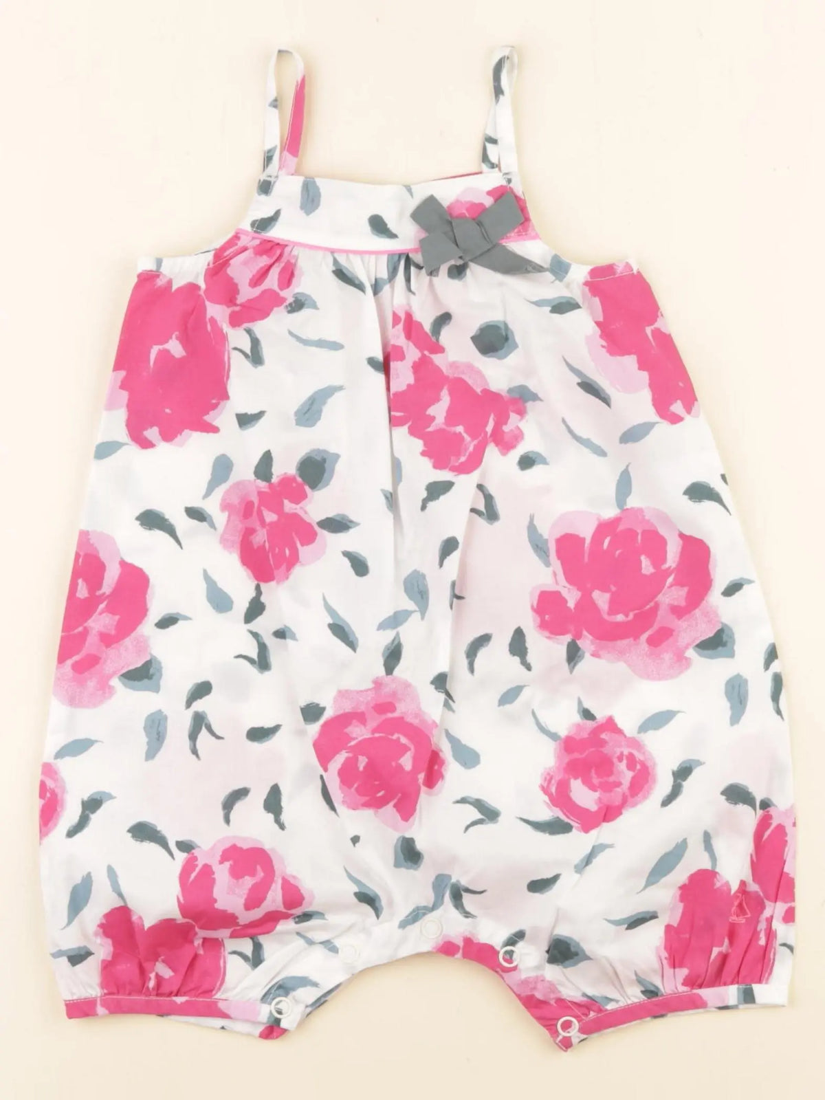 Petit Bateau - combinaison multicolore - 12 mois