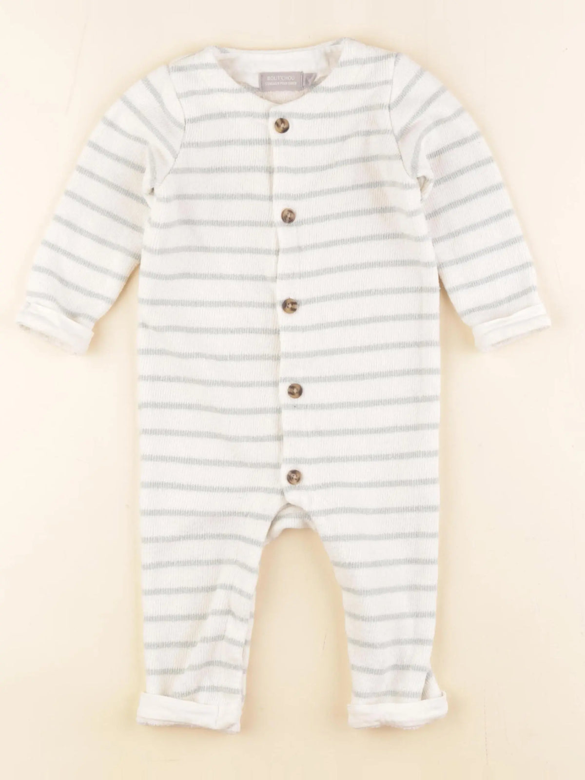 Boutchou - combinaison multicolore - 9 mois