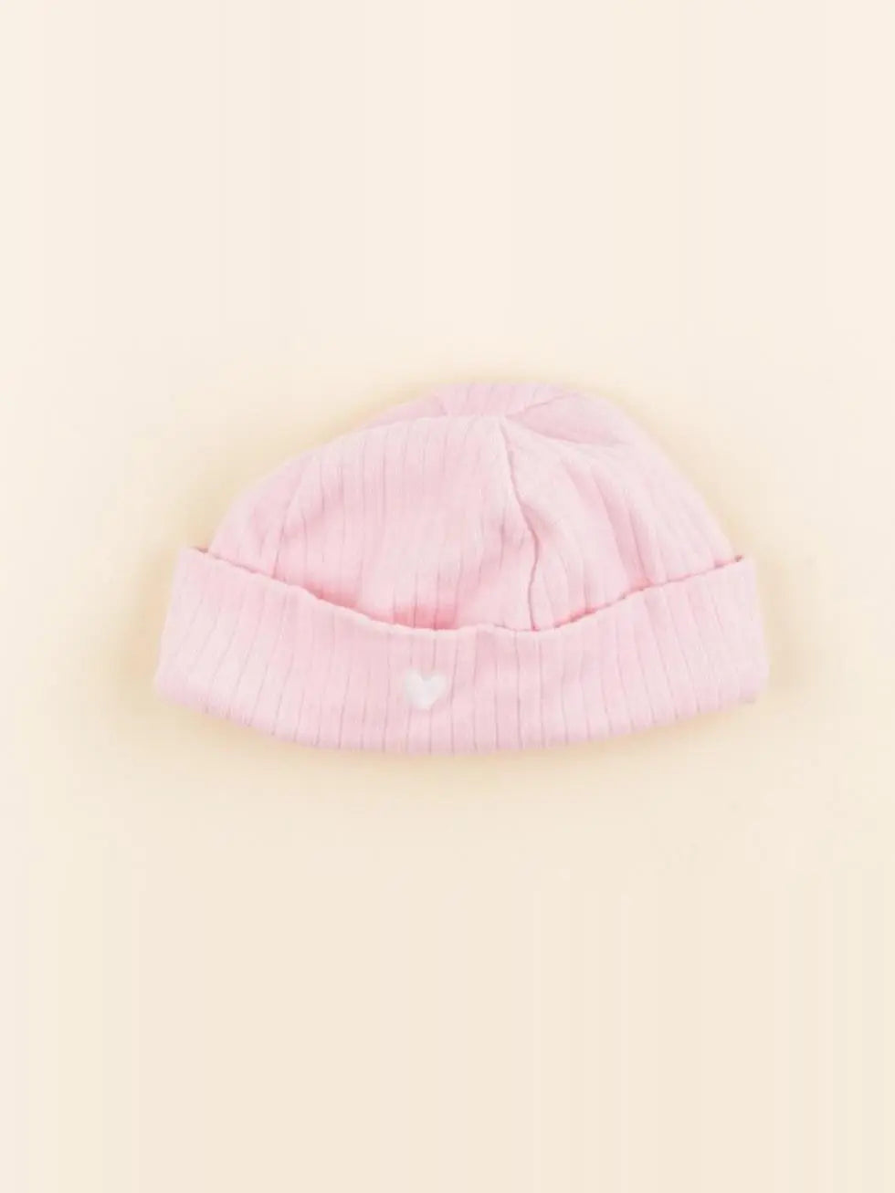 Petit Bateau - bonnet de naissance rose - 0 mois