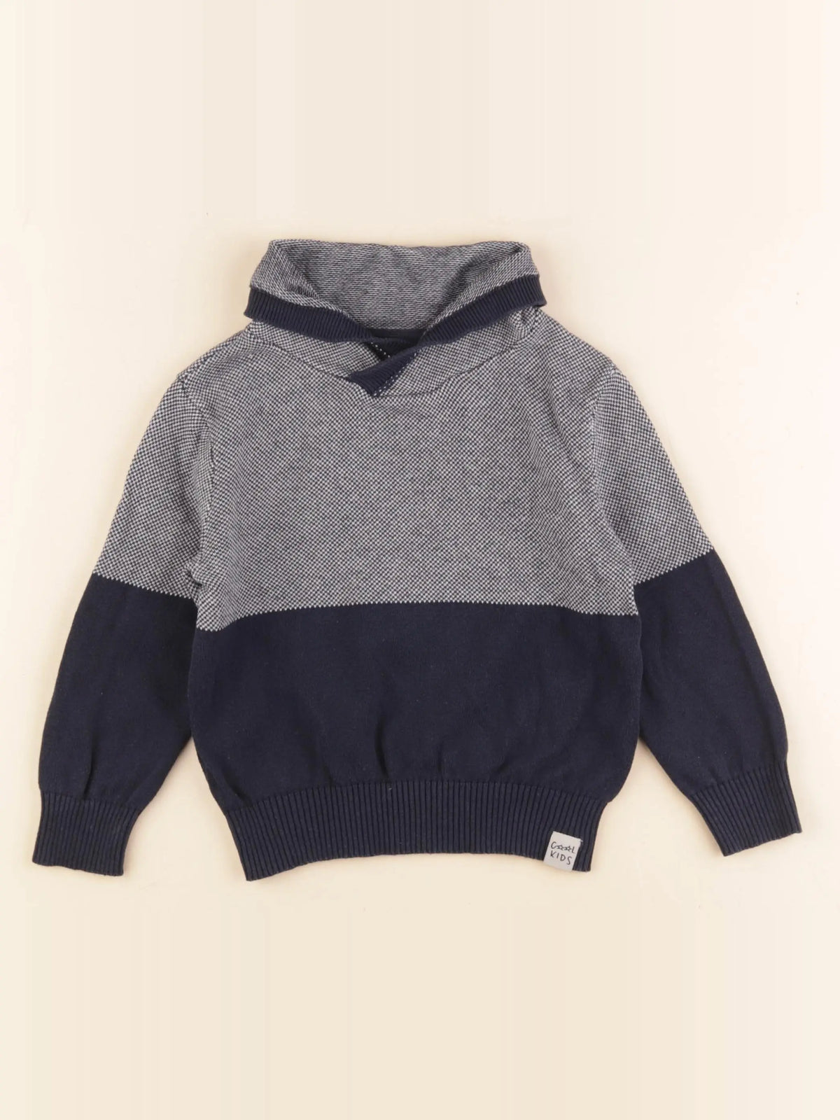 Vertbaudet - pull bleu - 4 ans