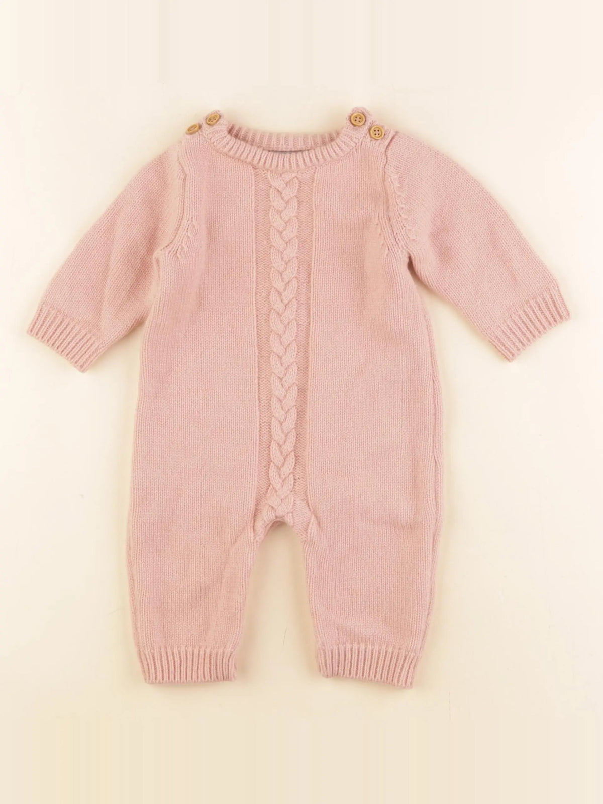 Boutchou - combinaison rose - 3 mois