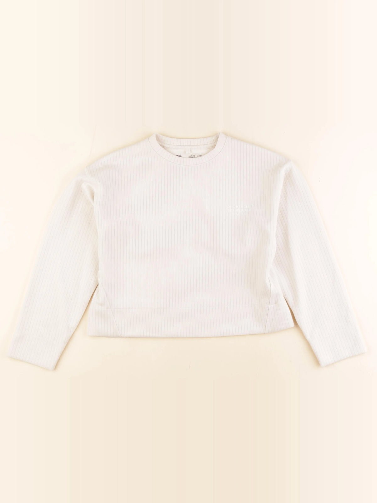 Zara - sweat beige - 9/10 ans
