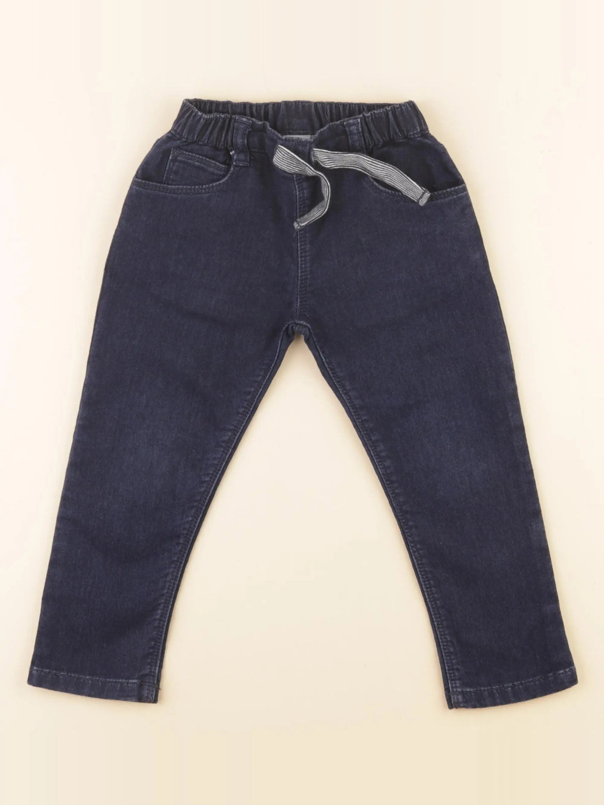 Petit Bateau - jean bleu - 24 mois
