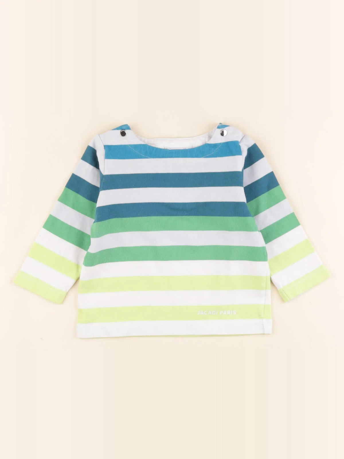Jacadi - tee-shirt multicolore - 12 mois