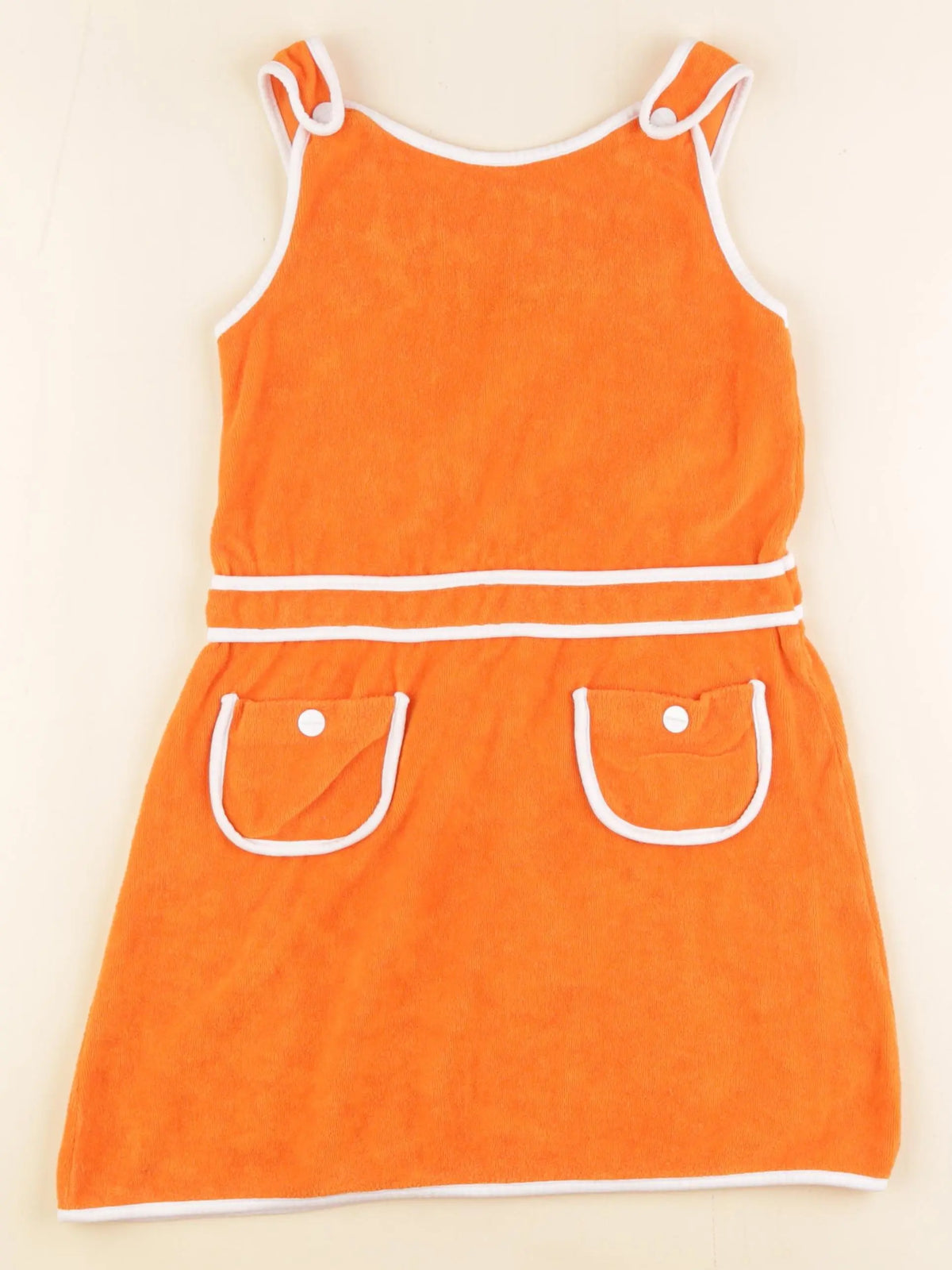 Jacadi - robe orange - 8 ans