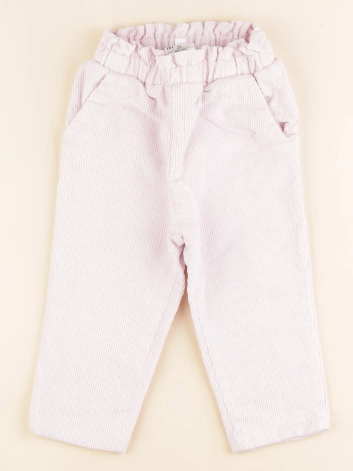 Jacadi - pantalon doublé rose - 18 mois