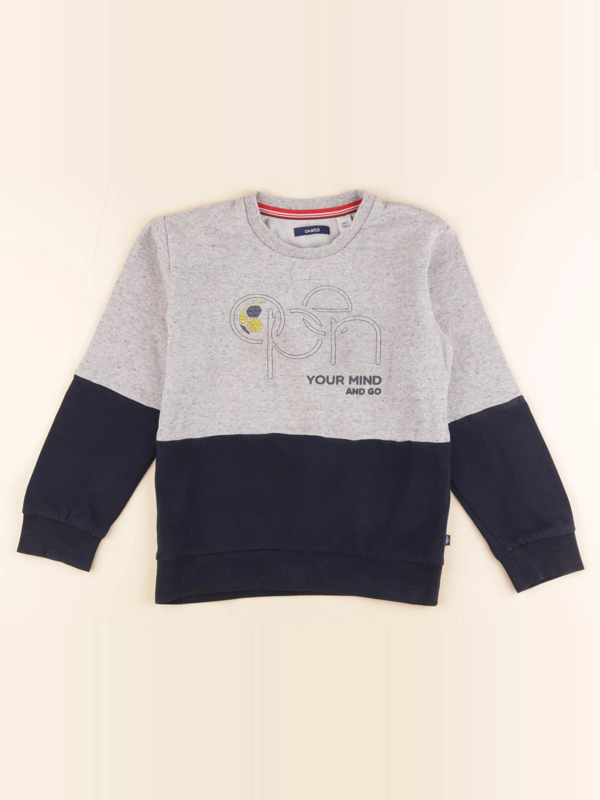 Okaidi - sweat multicolore - 8 ans
