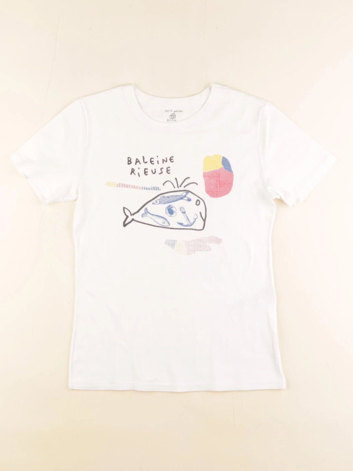 Petit Bateau - tee-shirt multicolore - 14 ans