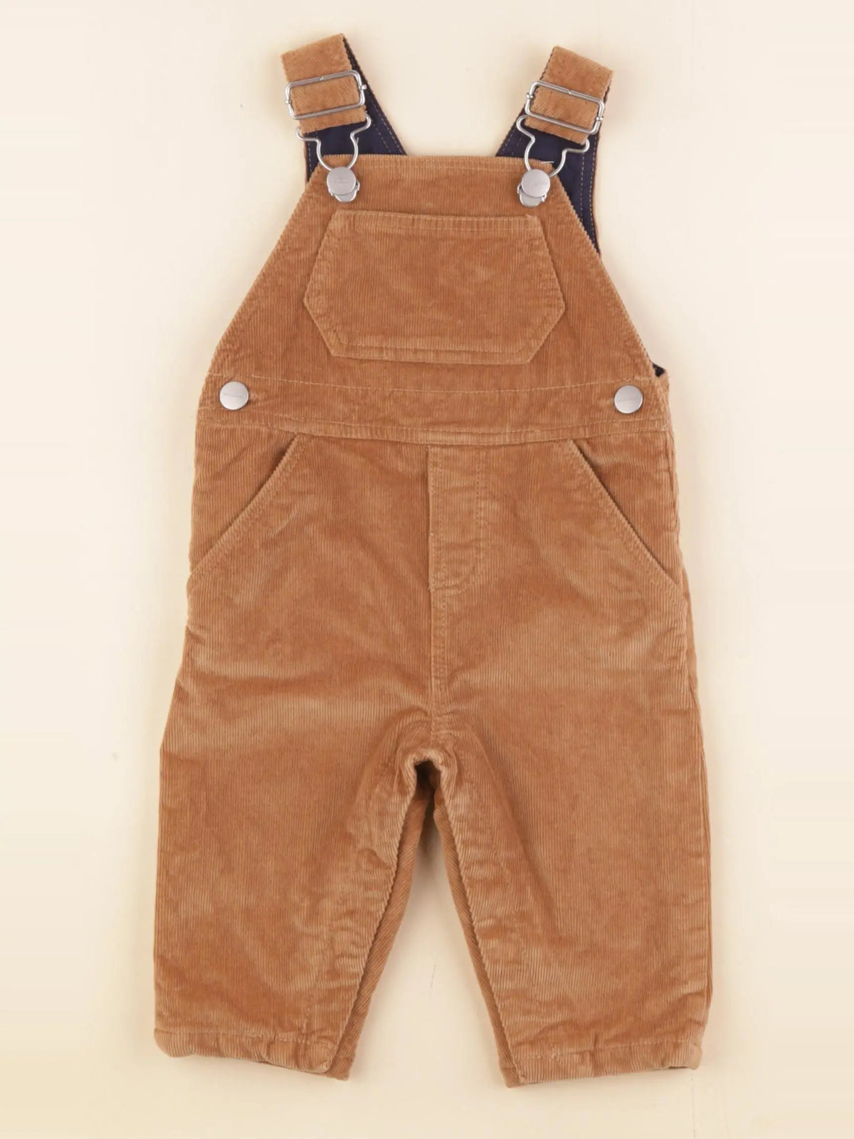Jacadi - salopette marron - 6 mois