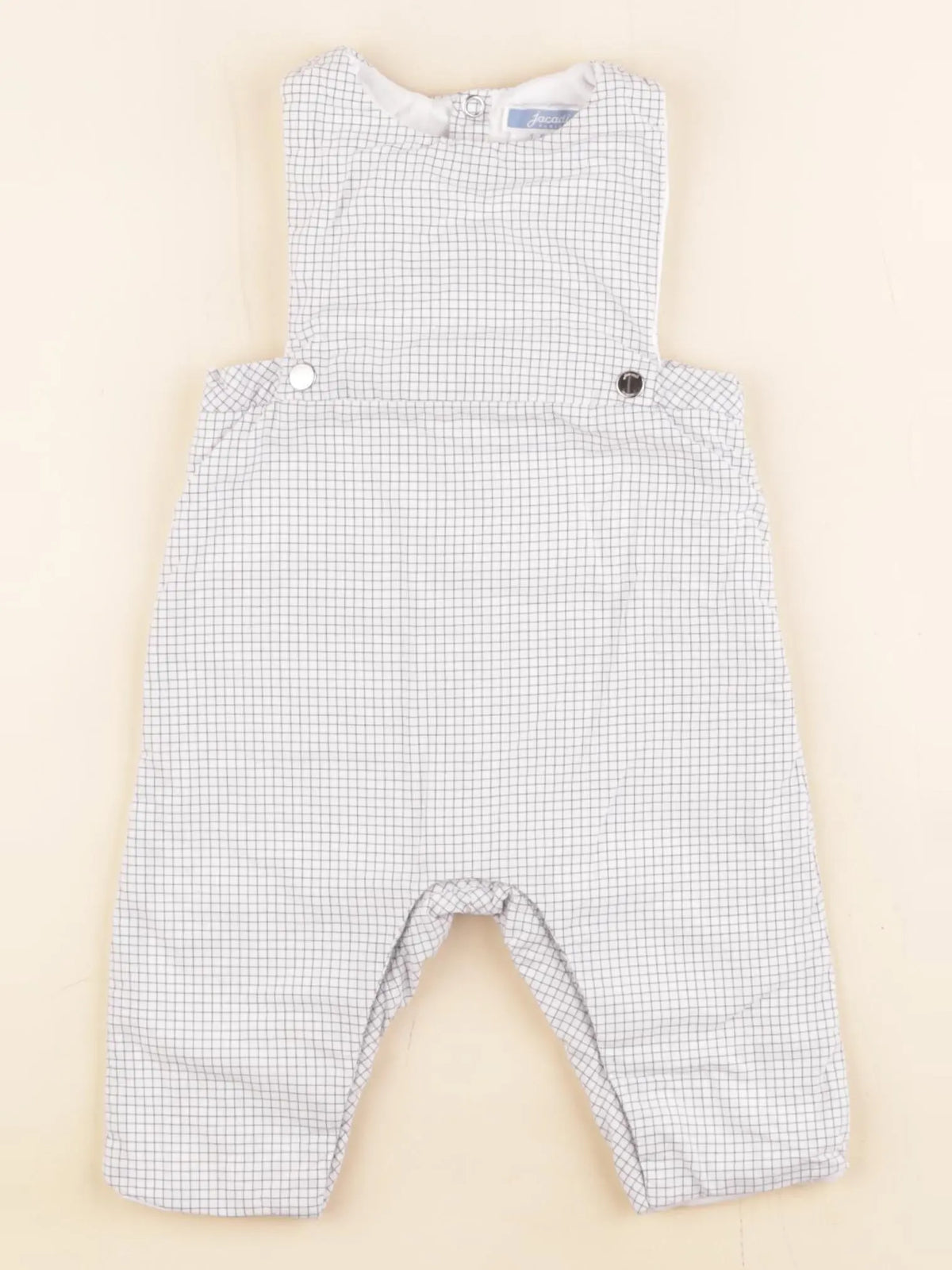Jacadi - combinaison blanc, bleu - 6 mois
