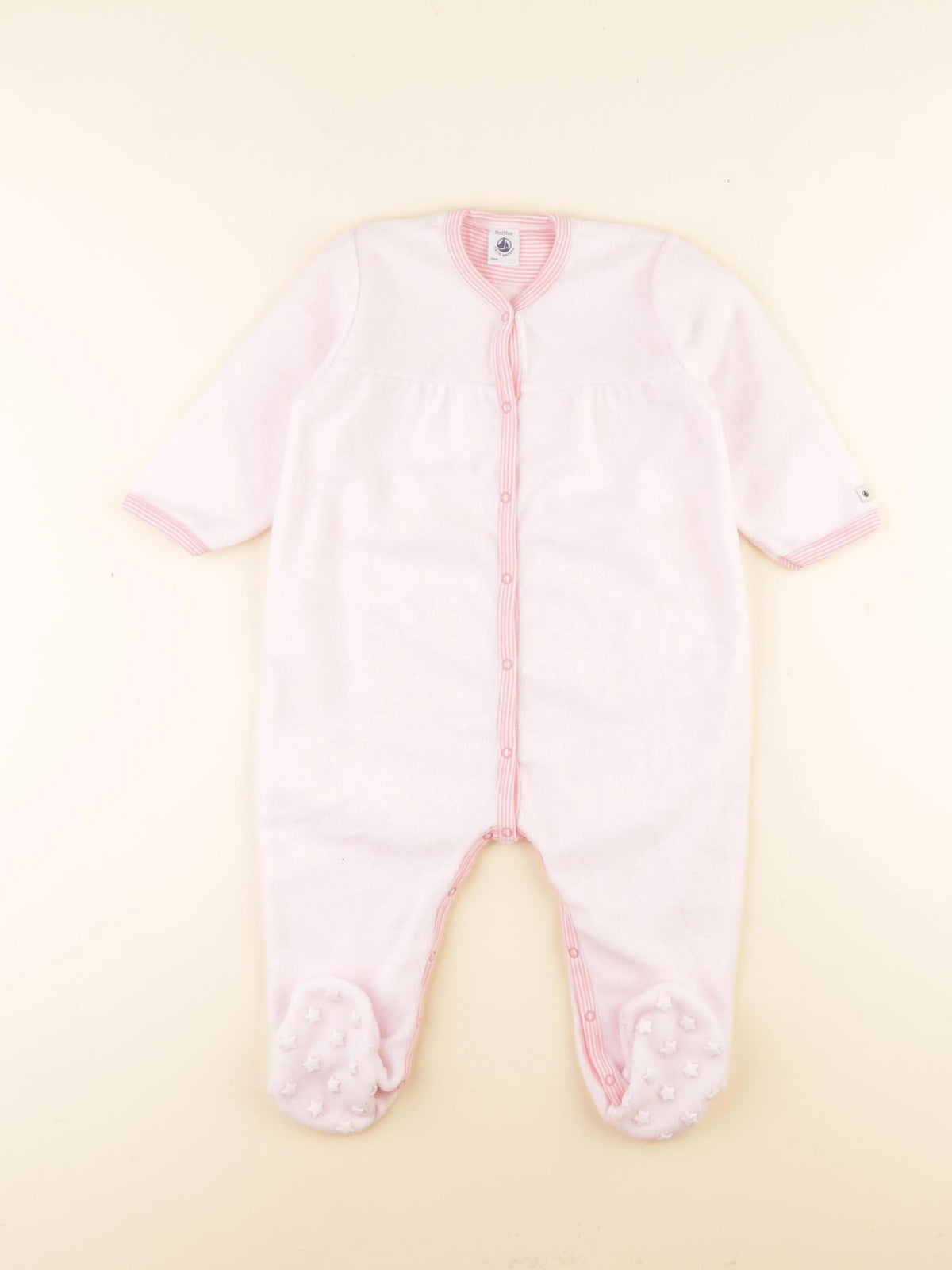 Petit Bateau - pyjama coton rose - 18 mois