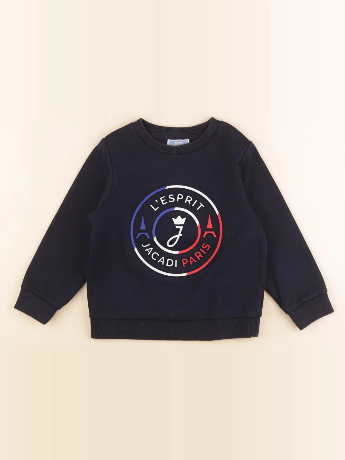 Jacadi - sweat bleu - 4 ans