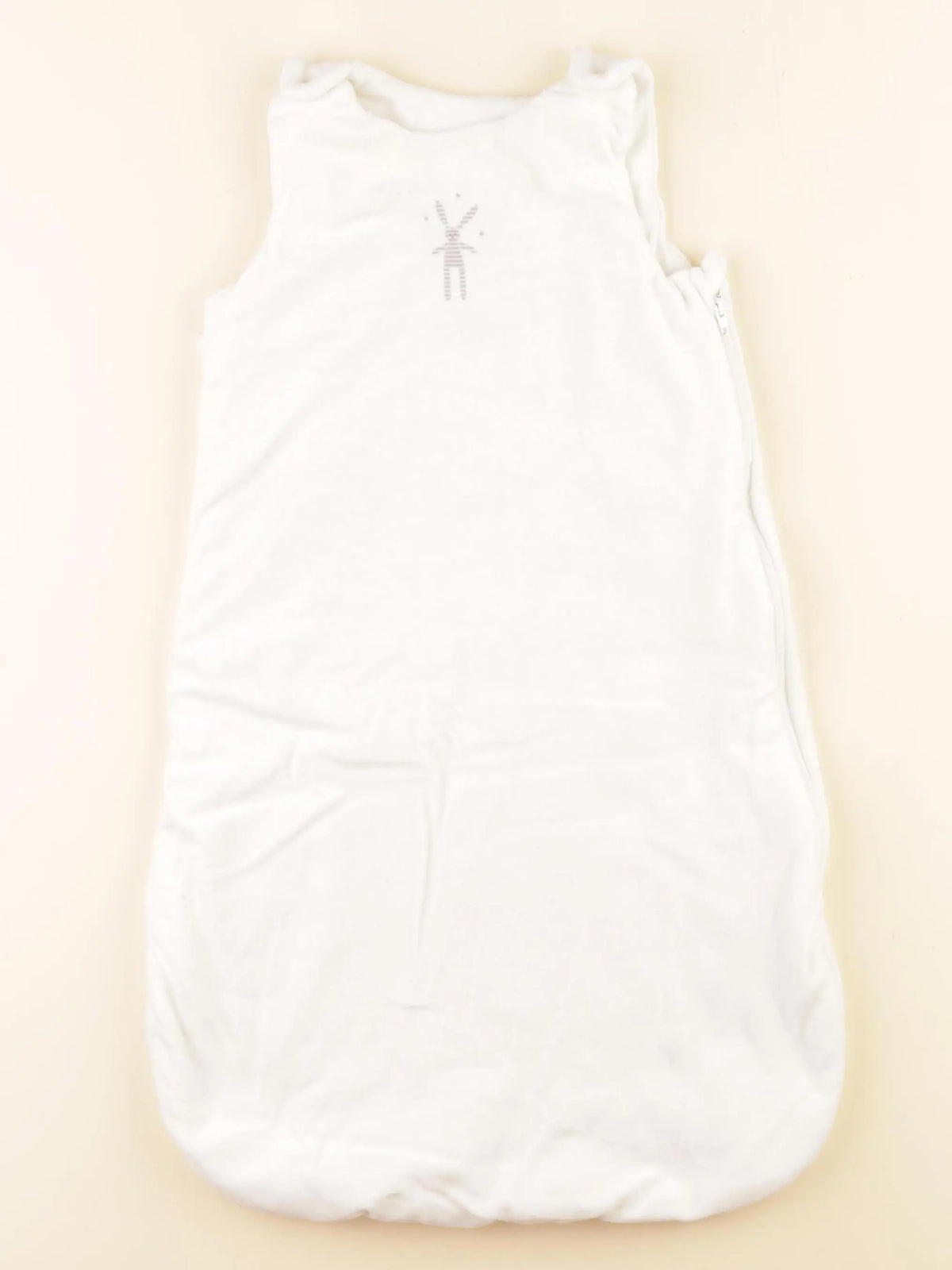 Petit Bateau - gigoteuse blanc - 0/6 mois