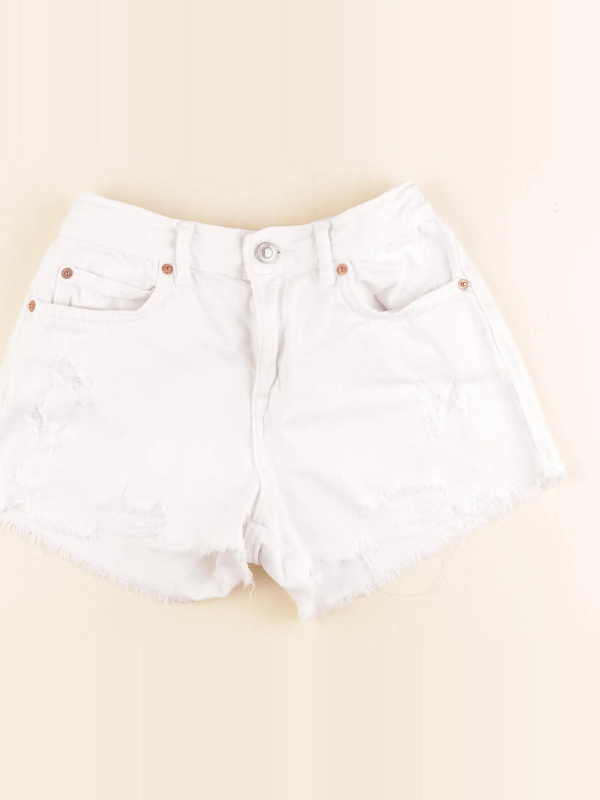 Zara - short blanc - 9/10 ans