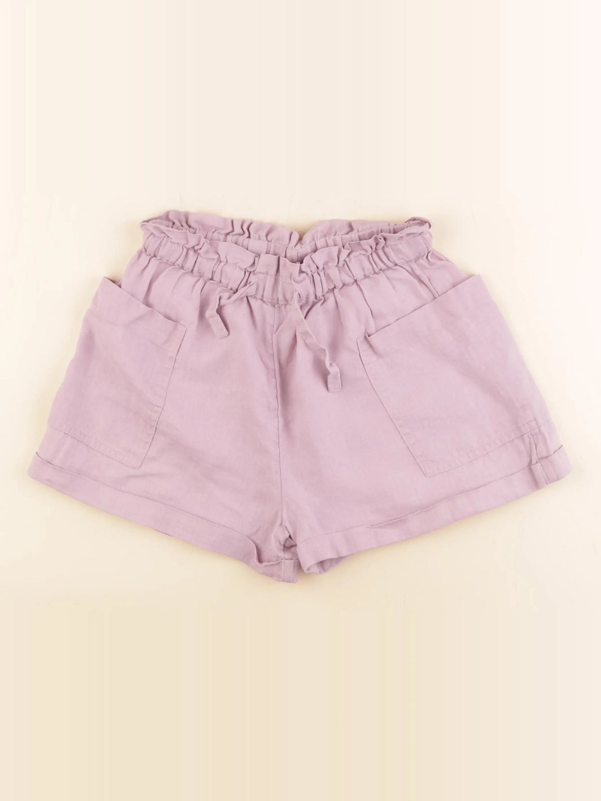 Monoprix - short violet - 10 ans