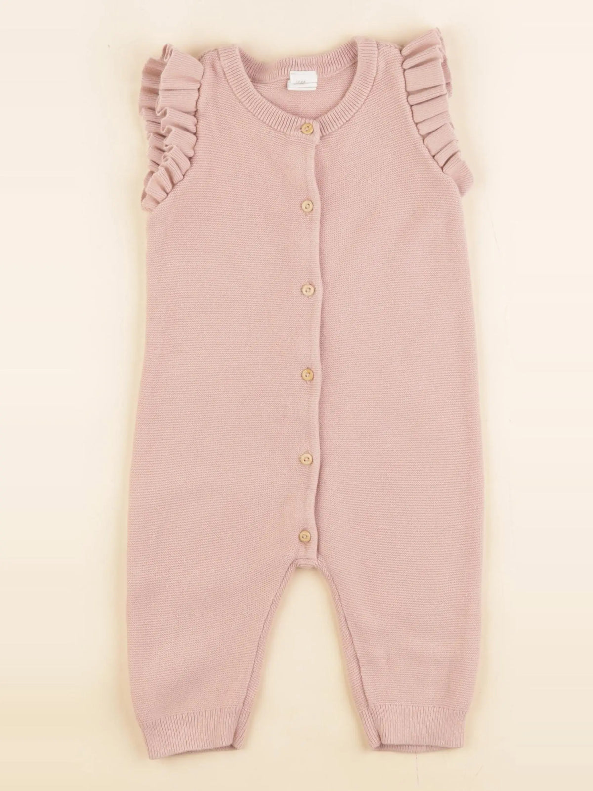 H&M - combinaison rose - 6/9 mois