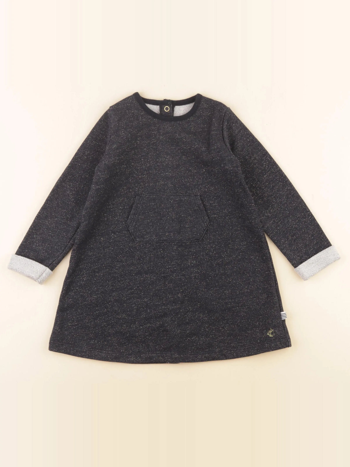 Petit Bateau - robe bleu - 36 mois