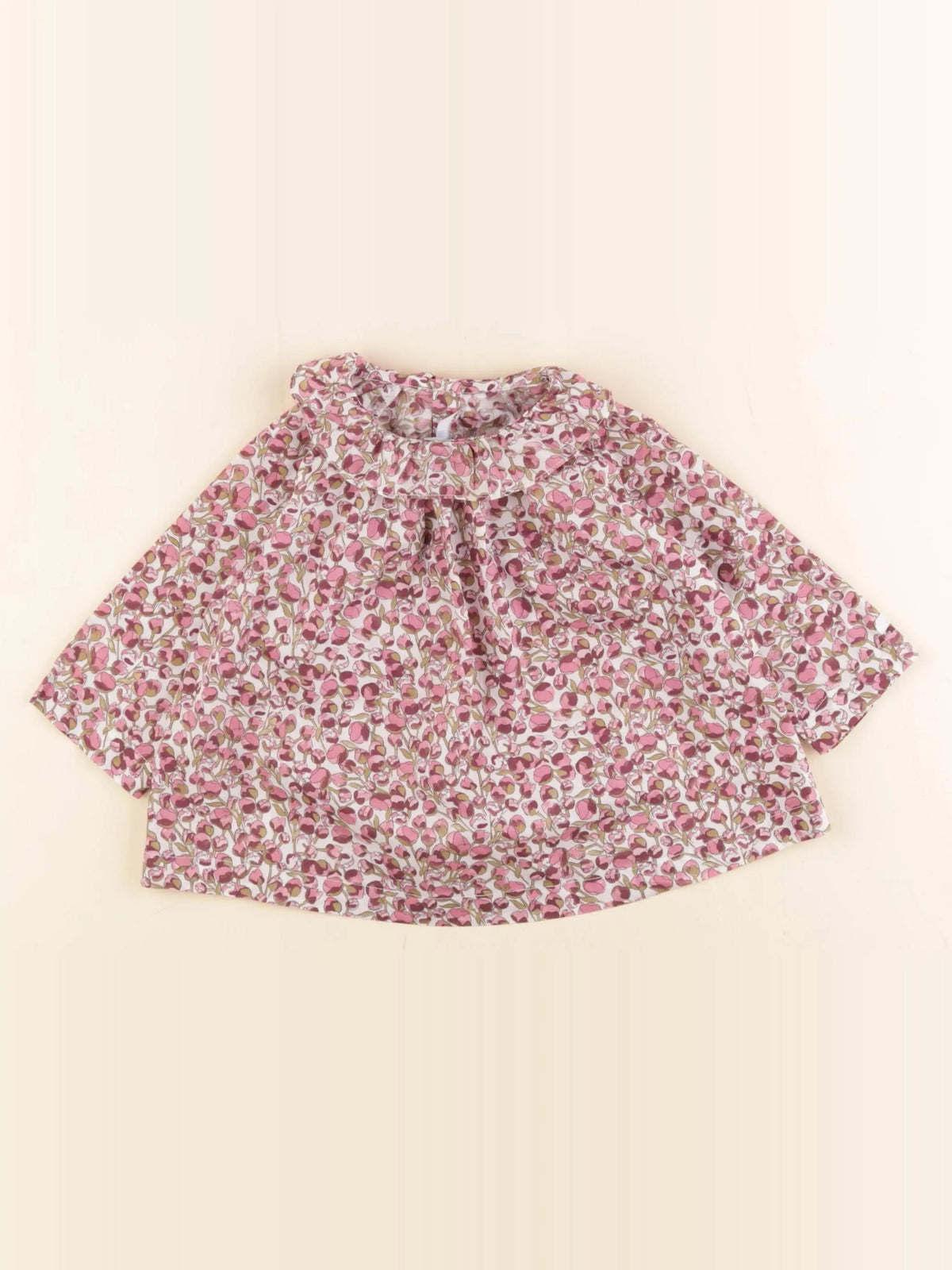 Jacadi - blouse rose - 12 mois