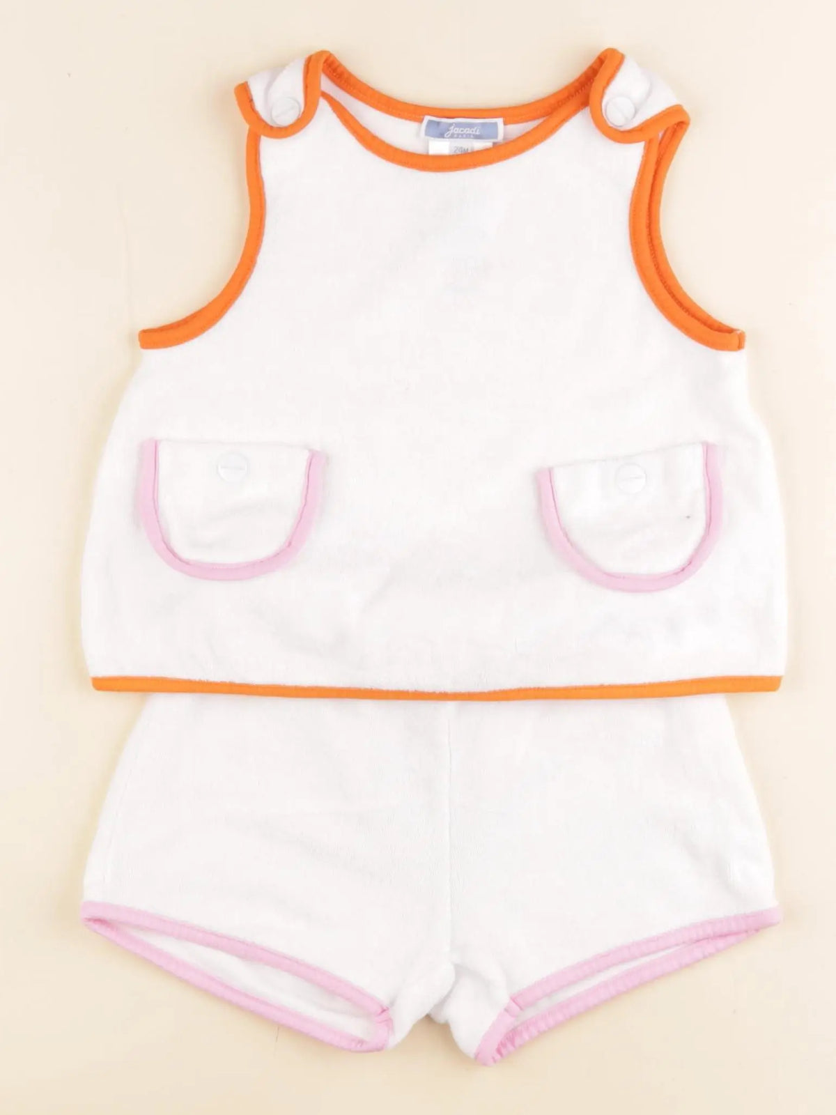 Jacadi - ensemble blanc - 24 mois