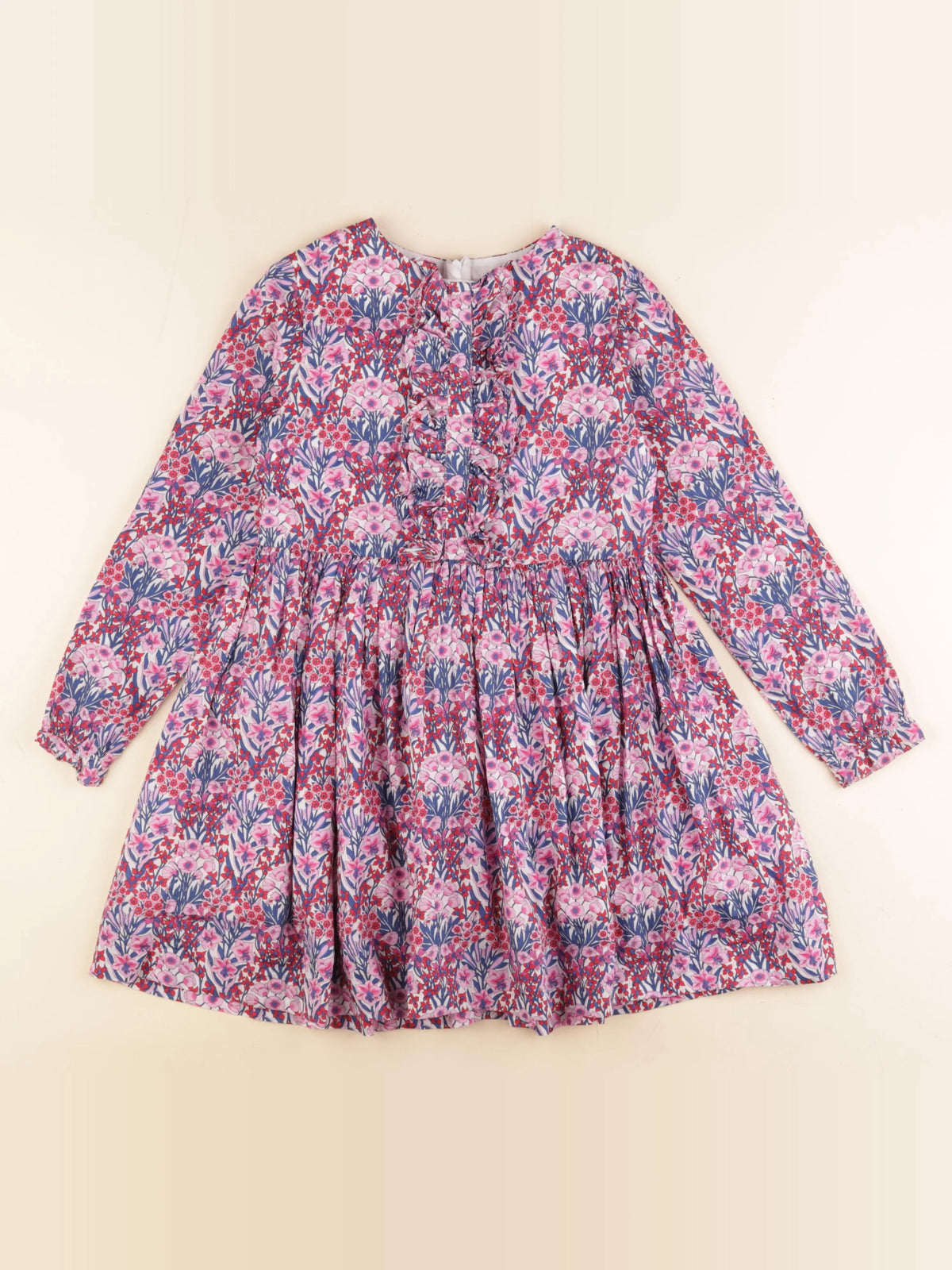 Jacadi - robe liberty rose - 8 ans