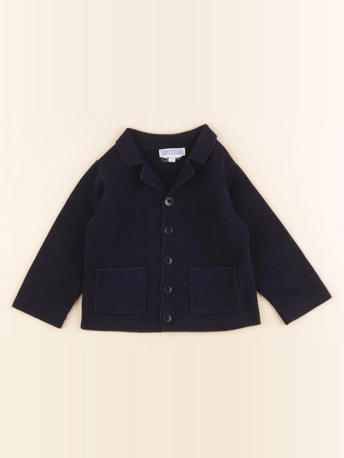 Jacadi - gilet bleu - 18 mois