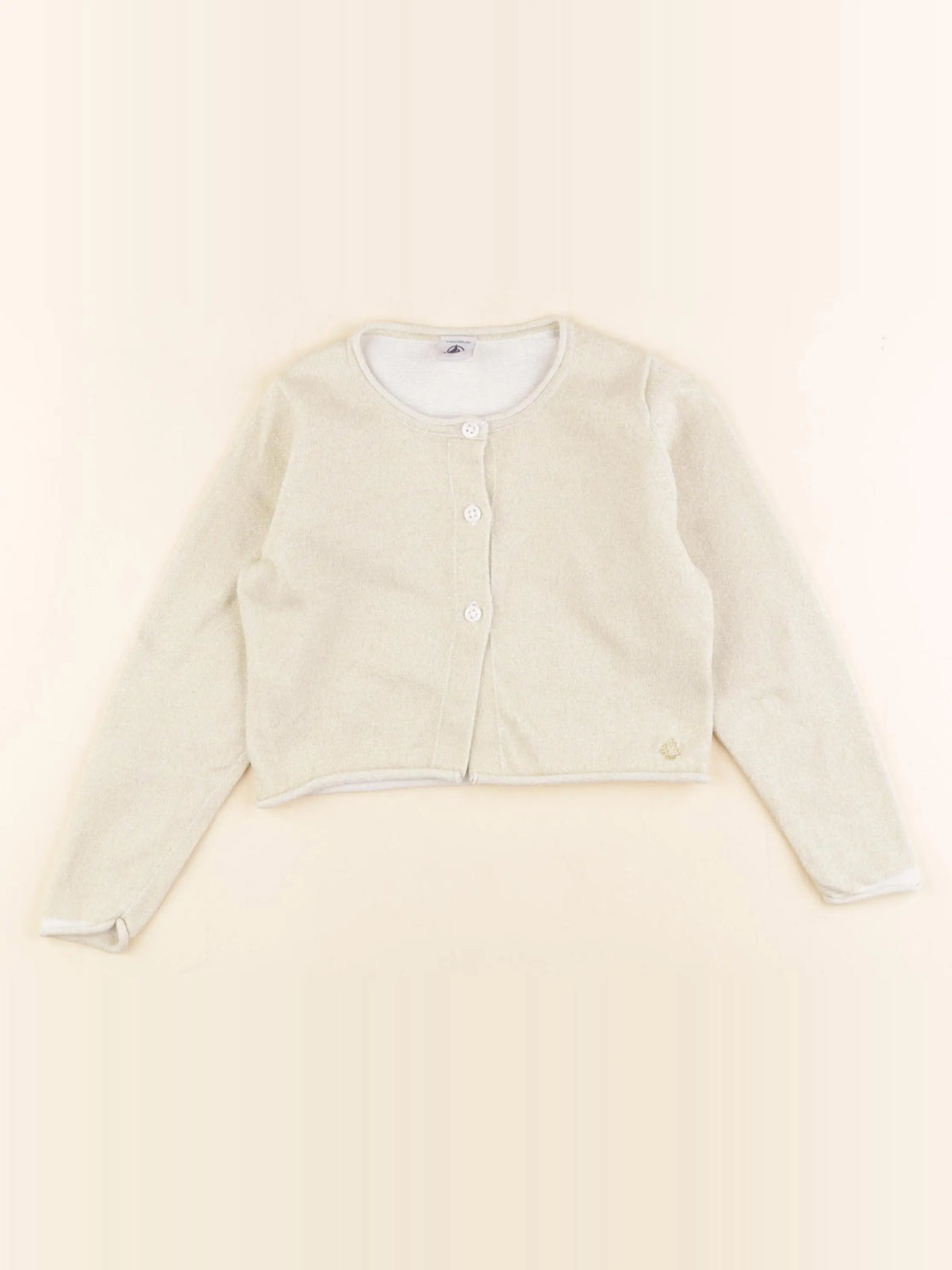 Petit Bateau - gilet or - 4 ans