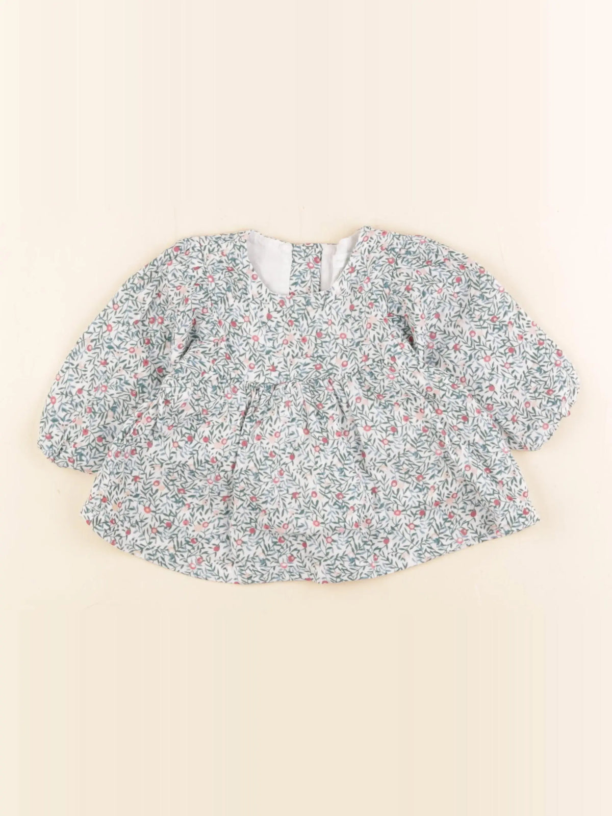 Vertbaudet - blouse multicolore - 6 mois