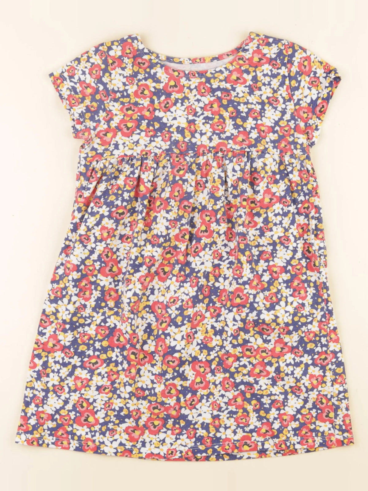 Vertbaudet - robe multicolore - 5 ans