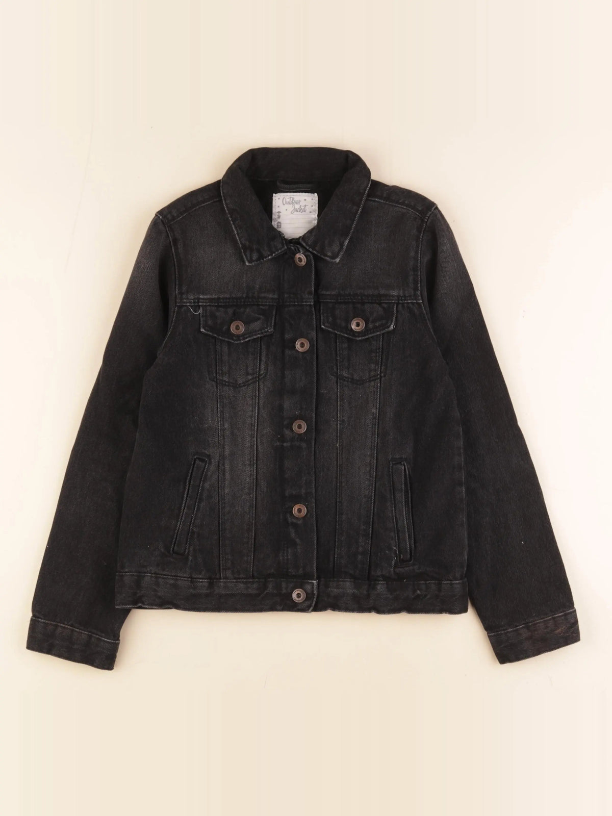 Vertbaudet - veste noir - 9 ans