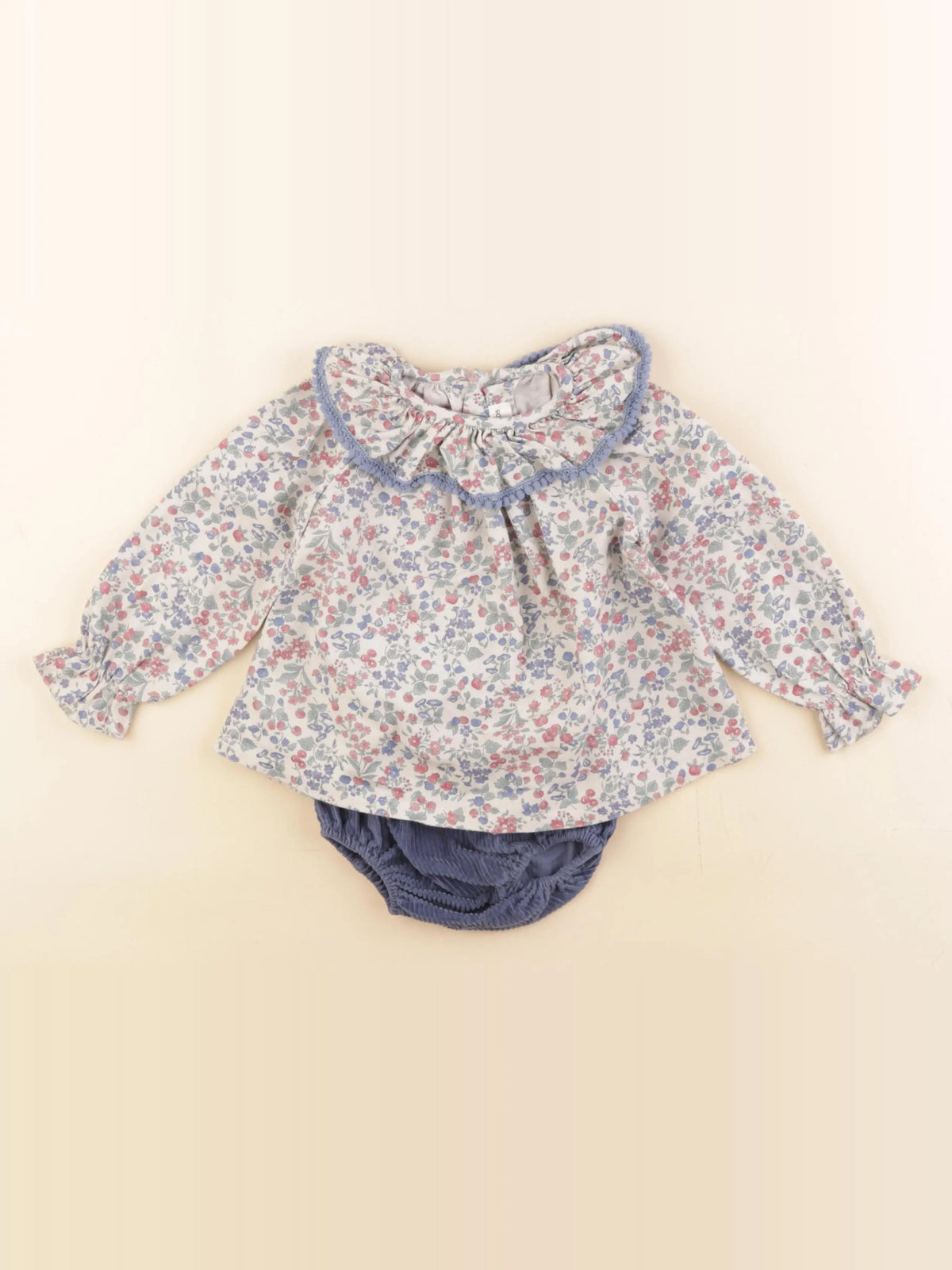 Lola Palacios - ensemble bleu - 18 mois