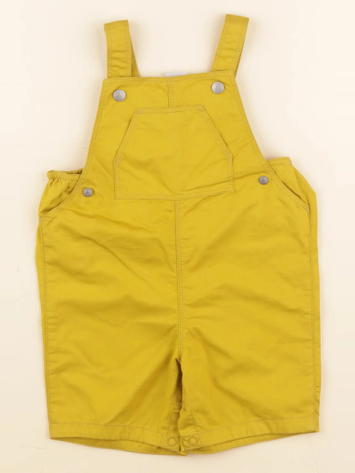 Petit Bateau - salopette jaune - 12 mois
