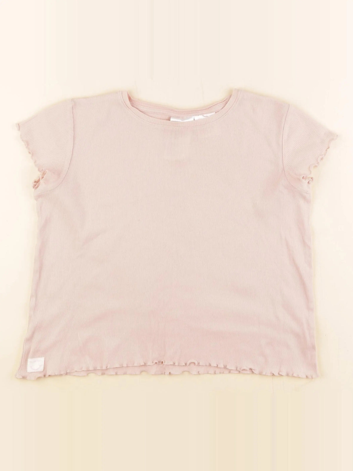 H&M - tee-shirt rose - 6/8 ans
