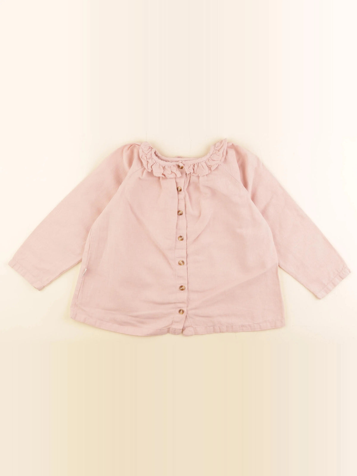 Poudre Organic - blouse rose - 8 ans