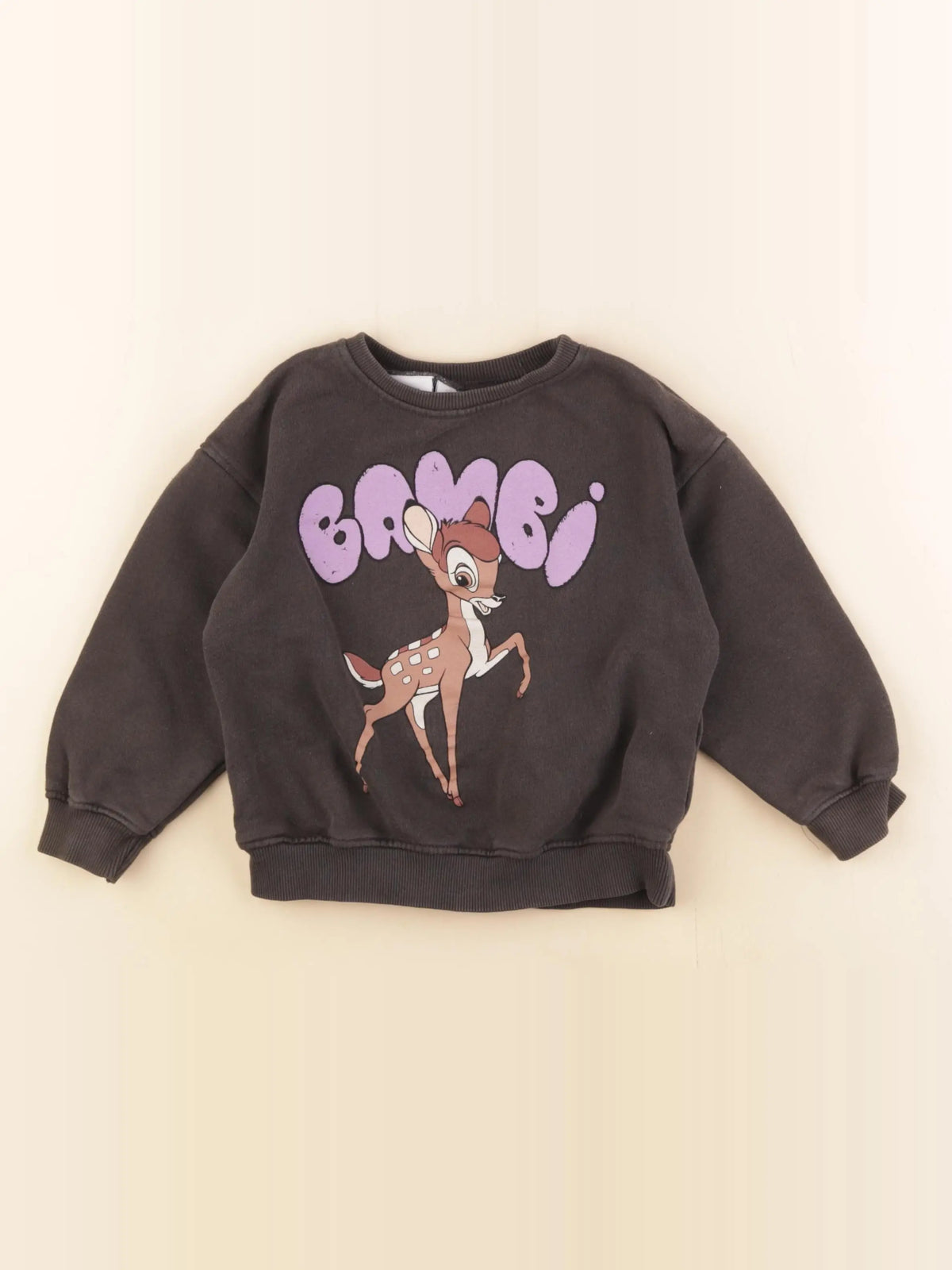 Zara - sweat gris - 2/3 ans