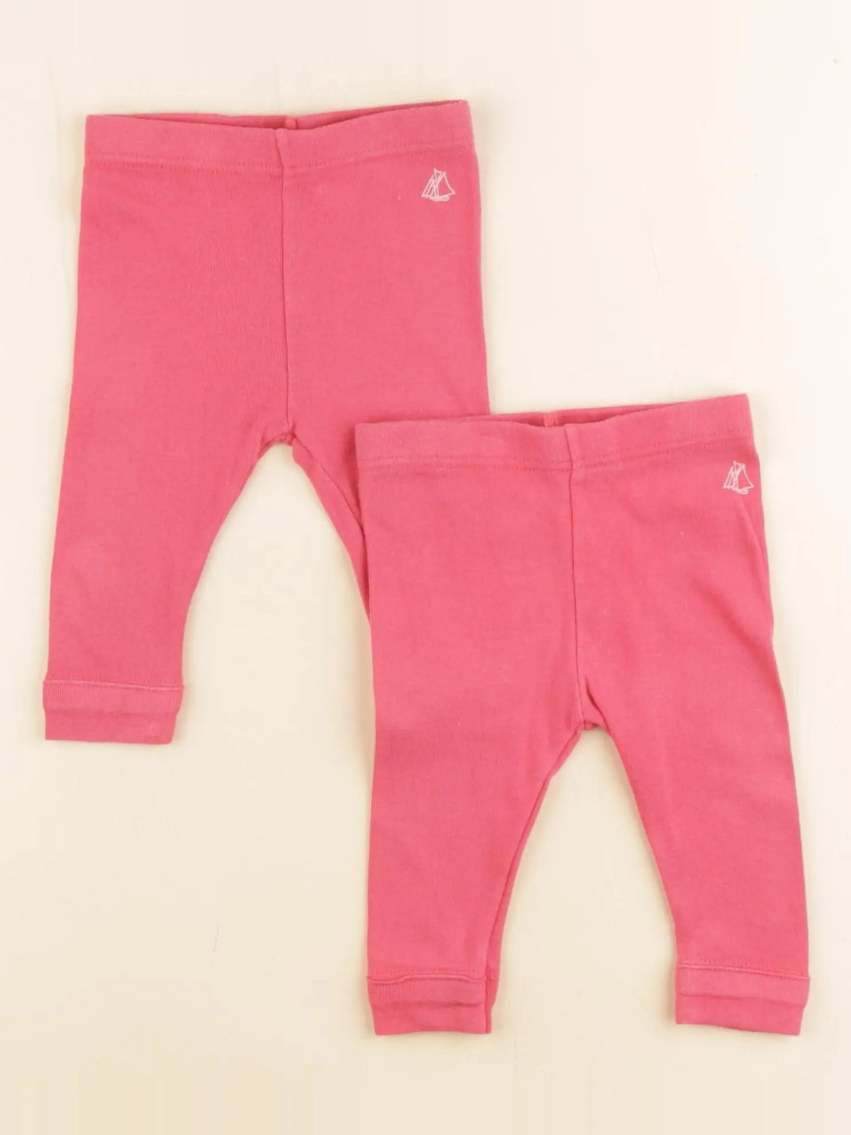 Tape à l'oeil - lot de 2 leggings rose - 3 mois
