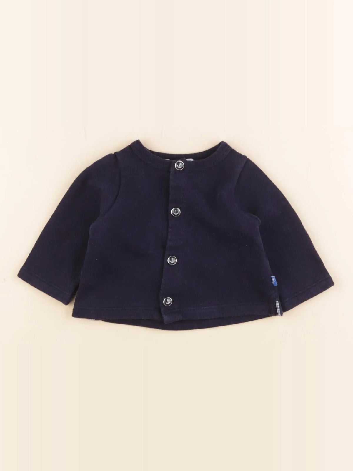 Jacadi - sweat bleu - 3 mois