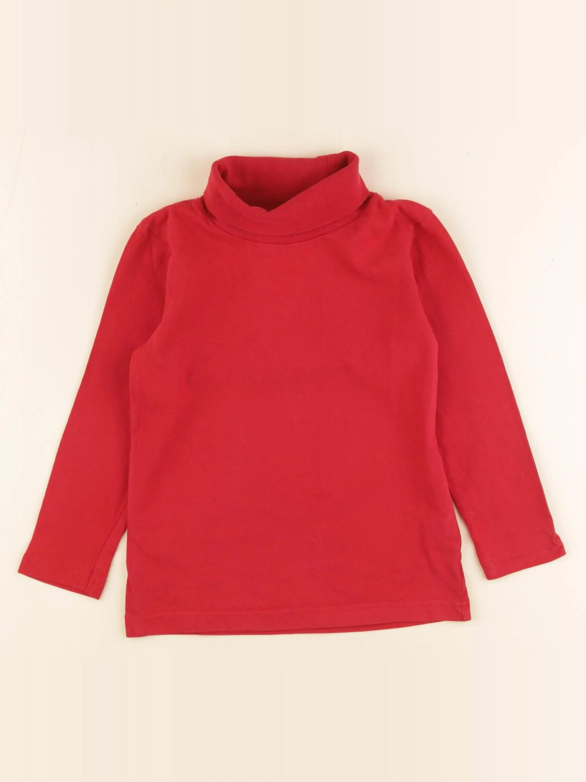 Tape à l'oeil - sous-pull rouge - 4 ans