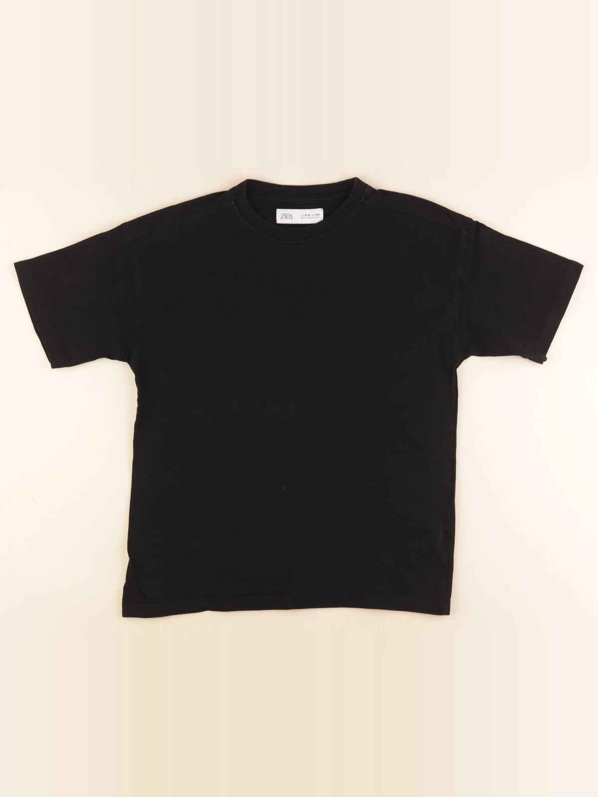 Zara - tee-shirt noir - 9/10 ans