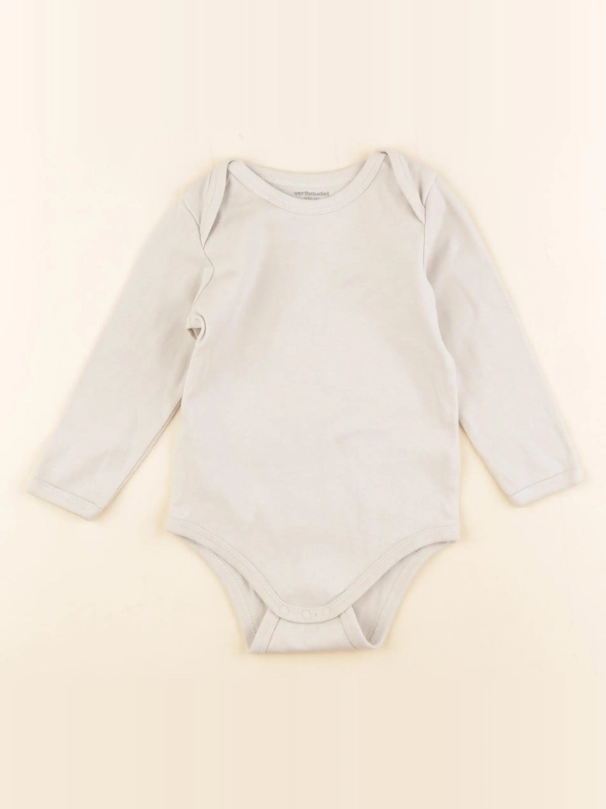Vertbaudet - body beige - 24 mois